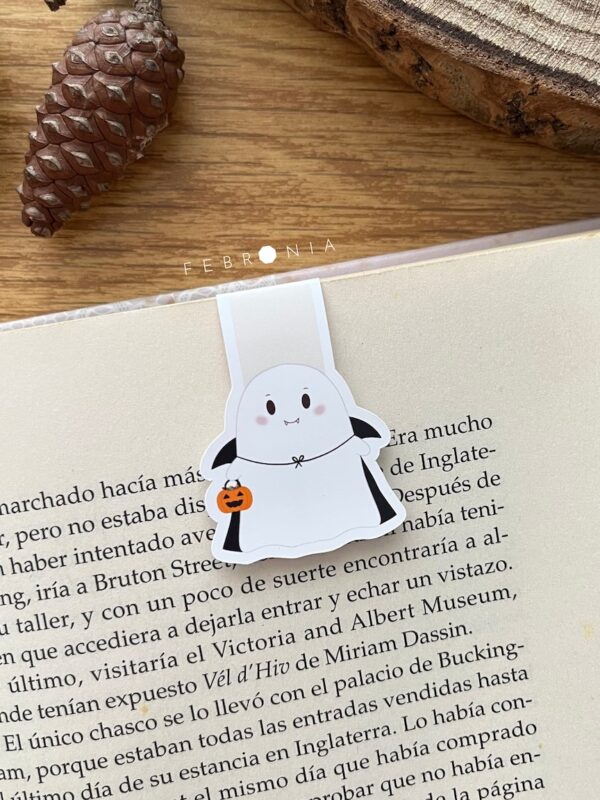 Marcapáginas mangético Fantasma