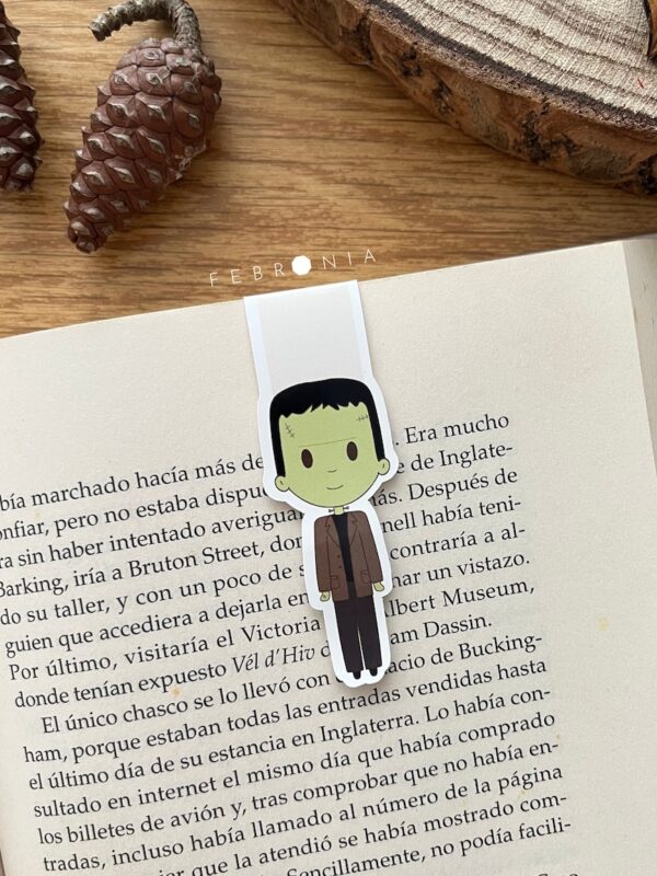 Marcapáginas mangético monstruo de Frankenstein