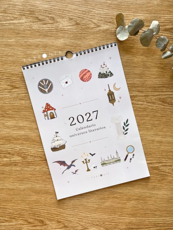 Calendario literario 2027 universos literarios